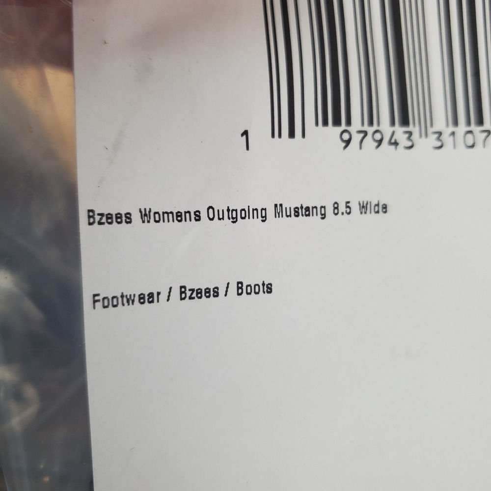 Bzees Outgoing Womens Ankle Booties Sz 8.5 W Mustang Suede Comfort Side‎ Zipper - Picture 12 of 13